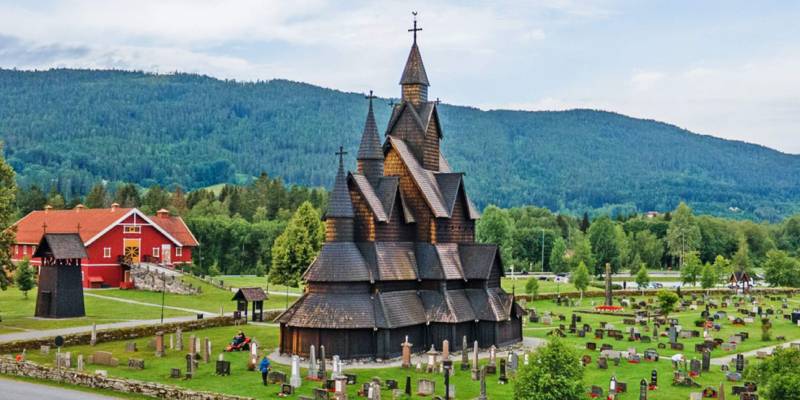 معروف ترین کلیساهای چوبی نروژ